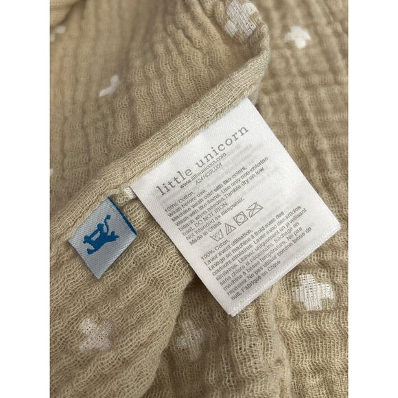 Little Unicorn Baby Cotton Muslin Swaddle Blankets Cozy Woodland Nursery - Picture 3 of 3